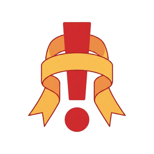 Red exclamation mark and Reminder ribbon