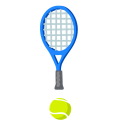 red exclamation mark and tennis