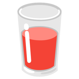red heart and glass of milk