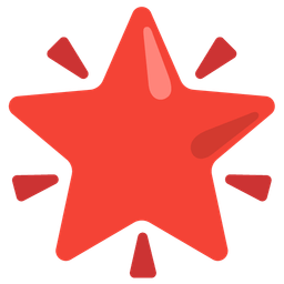 red heart and glowing star