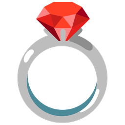 red heart and ring