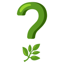 Red question mark and Herb