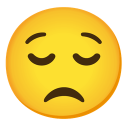 relieved face and disappointed face