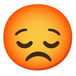 relieved face and enraged face