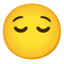 relieved face and face without mouth