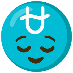 relieved face and Ophiuchus