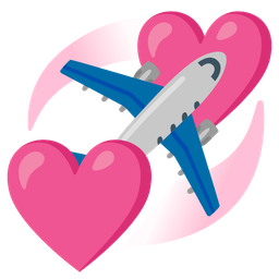 revolving hearts and airplane