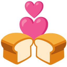 revolving hearts and bread