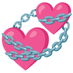 revolving hearts and chains