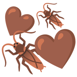 revolving hearts and cockroach