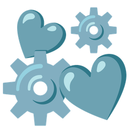 revolving hearts and gear