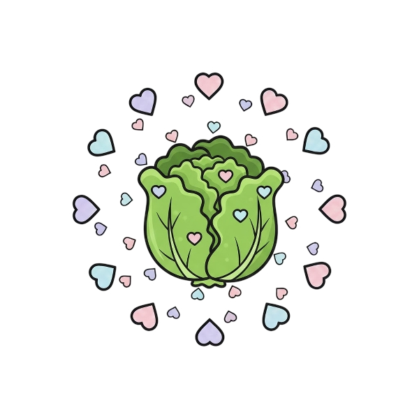 Revolving hearts and Leafy green