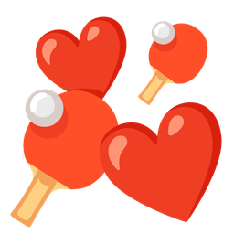 revolving hearts and ping pong