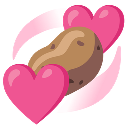 revolving hearts and potato