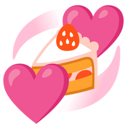 Revolving hearts and Shortcake