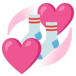 revolving hearts and socks