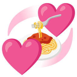 revolving hearts and spaghetti