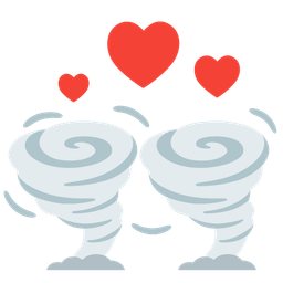 revolving hearts and tornado