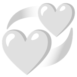 revolving hearts and white heart