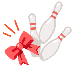 ribbon and bowling