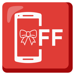 ribbon and mobile phone off