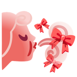 ribbon and wind face