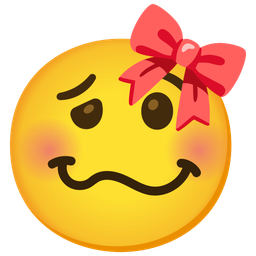 ribbon and woozy face