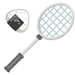 Rice ball and Badminton