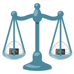 Rice ball and Balance scale