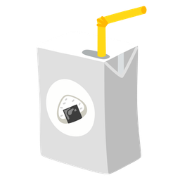 Rice ball and Beverage box