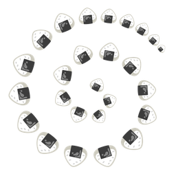 Rice ball and Cyclone