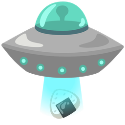 Rice ball and Flying saucer