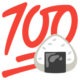 Rice ball and Hundred points