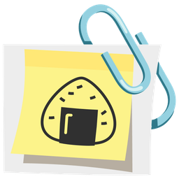 Rice ball and Linked paperclips