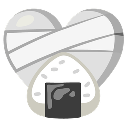 Rice ball and Mending heart