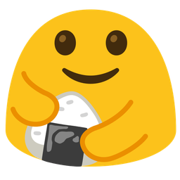 Rice ball and People hugging