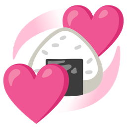 Rice ball and Revolving hearts