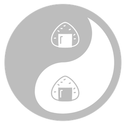 Rice ball and Yin yang