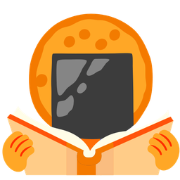 Rice cracker and Books