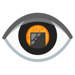 Rice cracker and Eye