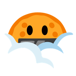 Rice cracker and Face in clouds