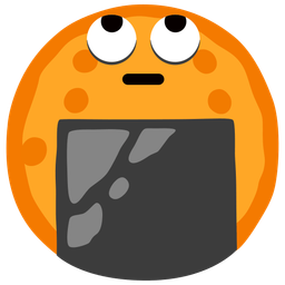 Rice cracker and Face with rolling eyes