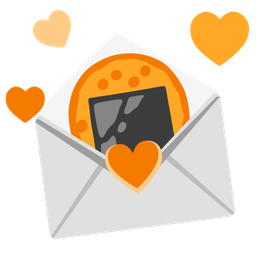 Rice cracker and Love letter