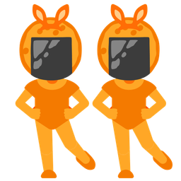 Rice cracker and Rabbit face