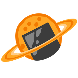 Rice cracker and Ringed planet