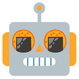 Rice cracker and Robot