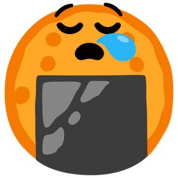 Rice cracker and Sleepy face