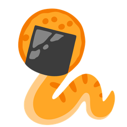 Rice cracker and Snake