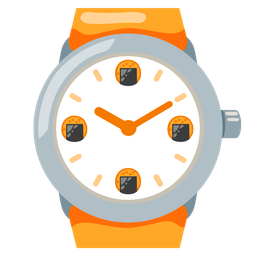 Rice cracker and Watch