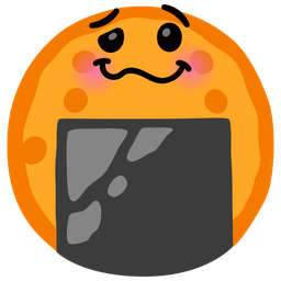 Rice cracker and Woozy face